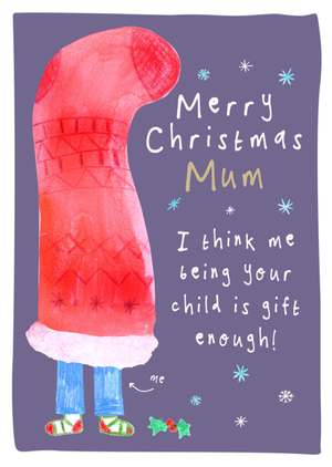 Merry Christmas Mum Card