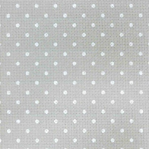 Aida 18 count Petit Point - Grey<small><i>totals is referring on a single cut of 110x100cm.</i></small>