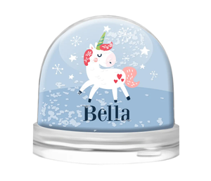 Unicorn Snow Globe