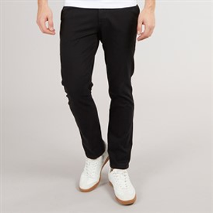 Henleys Mens Visit Chinos Black