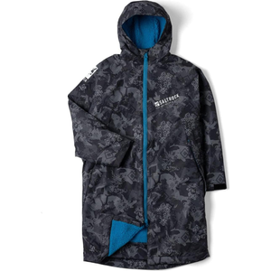 Saltrock Adults Four Seasons Robe Recycled Changing Robe - L / Digital Black