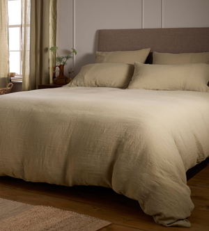 Soft Sage 100% Linen Pillowcase