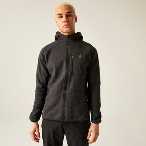 Dare 2B Mens Torrek Pro Midlayer Full Zip Fleece - M / Black