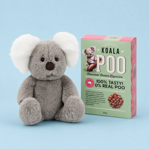 Milk Chocolate Koala Poo & Little Kobi Koala Soft Toy
