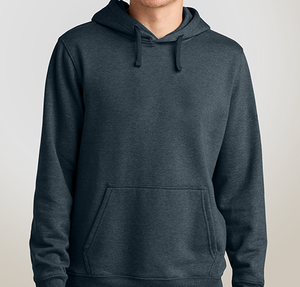 The North Face Sleeve Logo Pullover Hoodie - Urban Navy Heather