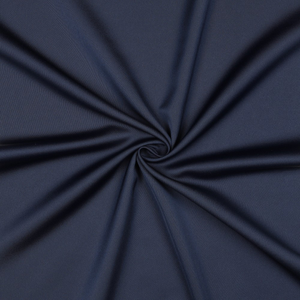 Tissu micro satin touché soie - Bleu marine