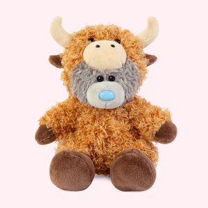 Tatty Teddy 13cm Highland Cow Bear