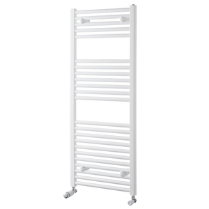 Heatwave Tempo White Ladder Towel Rail 1200mm (H) x 400mm (W)