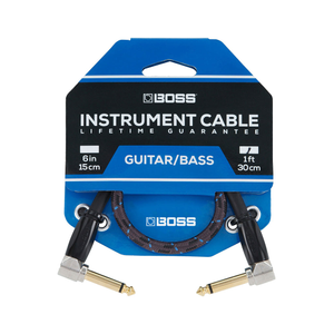 Roland BIC1AA 1ft Patch Cable - Angled/Angled