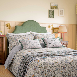 Provence Floral Duvet Cover SET, Creme/Multi