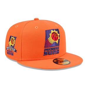 Phoenix Suns NBA Hardwood Classic Orange 59FIFTY Fitted Cap