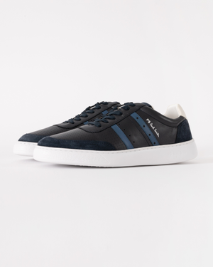 Paul Smith Birch Mens Leather Trainers - 47 Navy