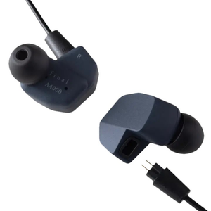 Final A4000 Single Driver IEM Earphones With Detachable Cable - Dark Blue