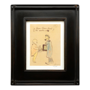 Pablo Picasso Trip to Paris 6 Framed