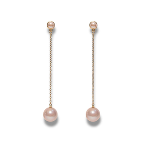 Opera Rose Pearl Earrings