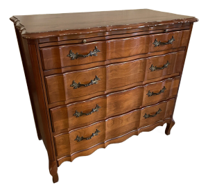Solid Cherry 4 Drawer Dresser W/ Pull Out Shelf by Permacraft Sanford Furniture Company