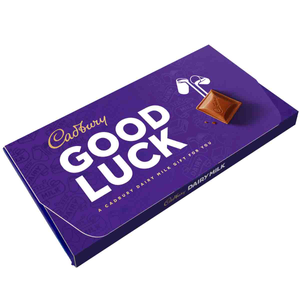 Cadbury Dairy Milk "Good Luck" Chocolate Bar with Gift Envelope 110g