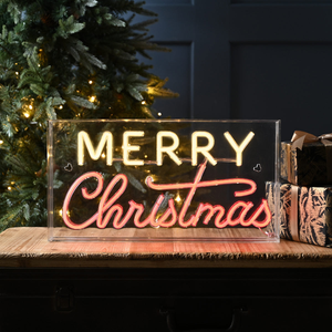 43cm LED Neon Flex Christmas Light 'Merry Christmas'