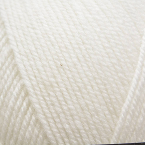 Woolcraft Aran with Wool Yarn 400g - White (076)