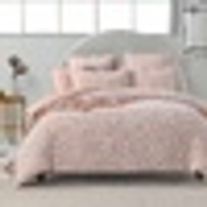 Boucle Pink Quilt Cover Set