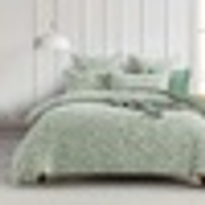 Boucle Green Quilt Cover Set