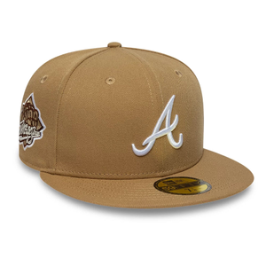 Atlanta Braves MLB Beige 59FIFTY Fitted Cap