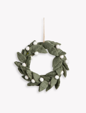 Southwold Mistletoe Wreath Rosemary