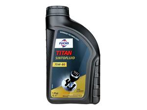 Fuchs Titan Sintofluid FE 75W-80 Fuel Economy Gear Oil API GL-4 1 Litre