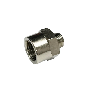 Airbrush Compressor Hose Adaptor: 1/4 BSP Female to 1/8 BSP Male