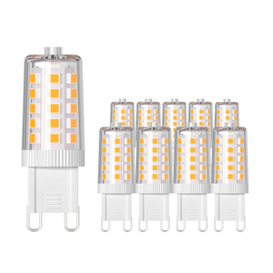 10x Ampoules LED G9 Dimmable - 3W - 2700K - 345 Lumen