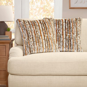 SOPHIE STRIPE NATURAL 2PK 45x45 Cushion Cover