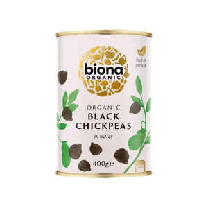 Organic Black Chickpeas (Biona) 400g
