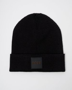 BOSS Orange Foxxy_R Mens Beanie - Black 001
