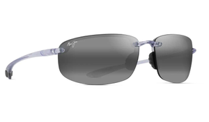 Maui Jim Ho'okipa Sunglasses - Shiny Crystal, Maui Jim Neutral Grey Polarised