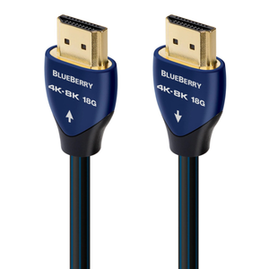 AudioQuest Blueberry 18 High Speed 4K-8K HDMI Cable with 18Gbps, UHD, HDR & eARC