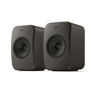 KEF LSX II LT Wireless Bookshelf Speaker System - Graphite Grey