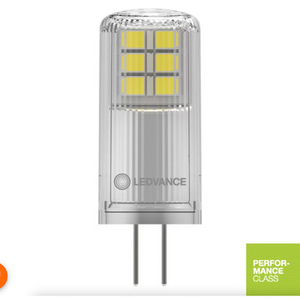 LED G4 Capsule 12V 2W (20W eq.) 2700K Clear Dimmable Ledvance