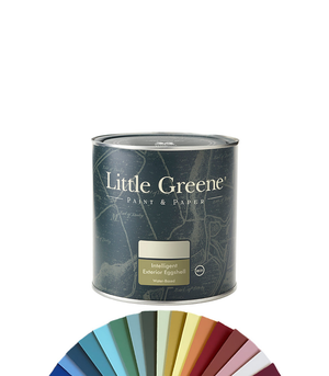 Little Greene Intelligent Exterior Eggshell Paint - Tinted Colour