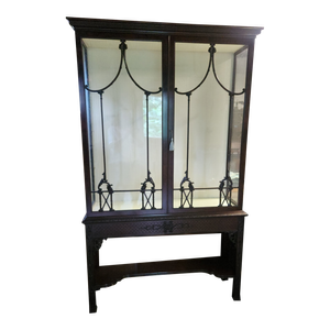 Mid 19th Century China or Curio Display Cabinet