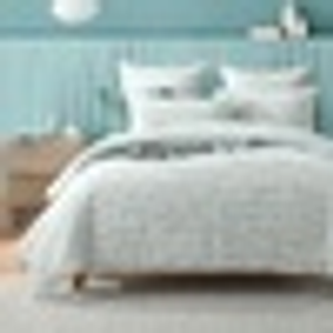 Marina Soft Blue Quilt Cover Set