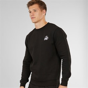 Kings Will Dream Mens Crosby Crew Neck Sweatshirt Black