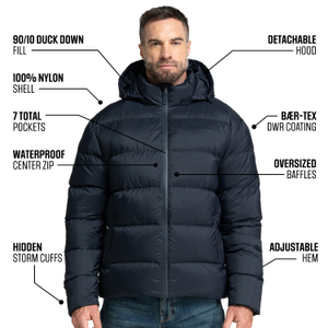 BÆRSkin Tough Puffer Hoodie