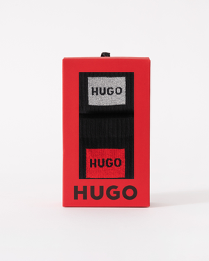 HUGO Mens 2 Pack QS Lurex Sock Gift Set - Open Miscellaneous 960