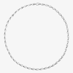 Georg Jensen Reflect Sterling Silver Slim Necklace 20001093