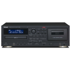 TEAC AD-850-SE CD & Cassette-player with USB - Black