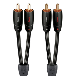 AudioQuest Tower RCA to RCA Audio Interconnect Cable