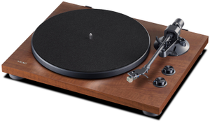 Teac TN-280BT-A3 Bluetooth Belt Driven Turntable - Walnut