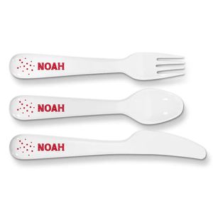 Christmas Stars Kids Cutlery Set