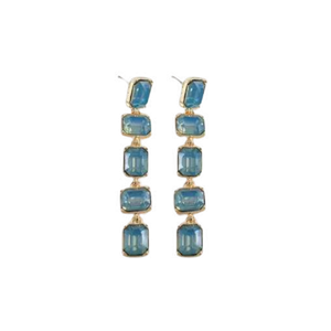 Alice Drop Earring - Aqua