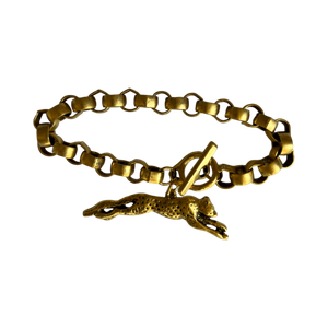 Roxy Gold Cheetah Bracelet